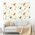thumbnail image 3 of Xecao colorful Squirrel Nuts Print Tapestry, Wall Hanging Room Funny Decor, Backdrop Room Decor for Bedroom Living Room dormitory, 3 of 8
