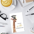 thumbnail image 4 of Binwennn Interesting Congratulation Graduation Greeting Card Foldable Graduation Greeting Card For Graduation Party Message Blessing Card Birthday Cars Bulk Encouraging Notes Personal Note Cards for, 4 of 7