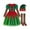 Style 3, variant on Christmas Elf Costume for Women Girls Mommy and Me Outfits Long Sleeve Holiday Velvet Dress Matching Set Role-Play Party, Mom, S