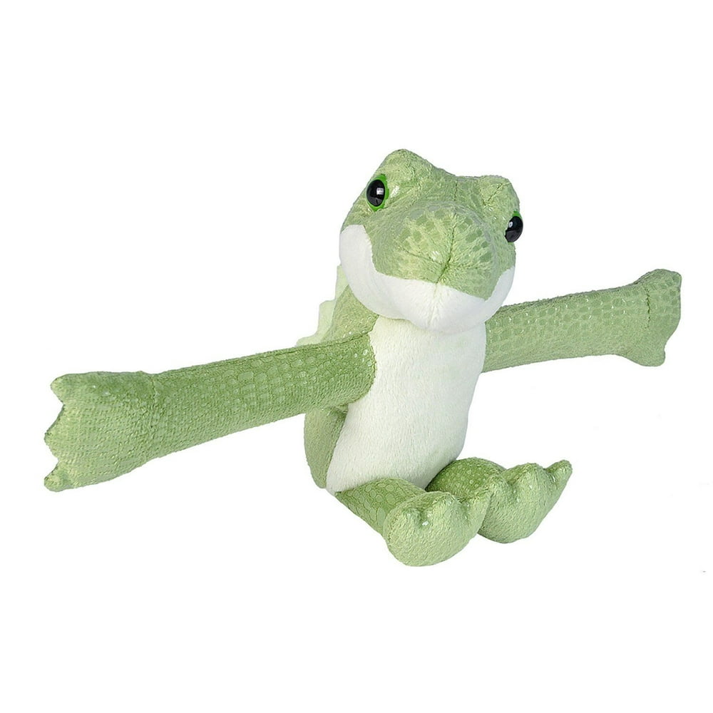 Wild Republic Huggers, Crocodile Plush Toy, Slap Bracelet, Stuffed