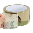 thumbnail image 4 of Uxcell Camouflage Tape 2" x 5.5 Yards, Self Adhesive Protective Camo Tape Wrap Waterproof Bandage, Light Camo, 4 of 5