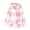 Pink, variant on MKOSPLRT Fleece Jackets for Kid Long Sleeve Hooded Plaid Coats Warm Flannel Sherpa Hoodies Soft Comfy Outerwear with Pocket Kids Clothes