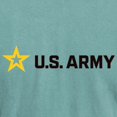 thumbnail image 3 of CafePress - U.S. Army® Black And Gold Horizontal Logo T Shirt - Mens Comfort Colors Shirt, 3 of 5