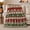 Knit Tree Houses, variant on Christmas Village Reindeer Ugly Sweater, Festive Holiday Scene, Warm Flannel Blanket for Living Room and Reading Nook, Art Lovers Christmas Gift, Festive Home Decor