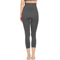 thumbnail image 4 of KOGMO Women's Active Seemless Capri Leggings with High Diamond Shaped Band 3pc, 4 of 4