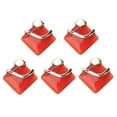 thumbnail image 4 of PAMINGONO 5Pcs Metal Buttons for Women Coats with Decorative Hand Stitch Buttonhole Design in Red, 4 of 8