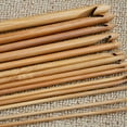 thumbnail image 5 of Conditiclusy 12Pcs Bamboo Wooden Handle Crochet Hooks 3mm-10mm Knit Needle Yarn Handcraft, 5 of 7