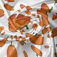 thumbnail image 5 of Ambesonne Harvest Window Valance, Halloween Plump Pumpkin, 54" X 18", Orange Green White, 5 of 5