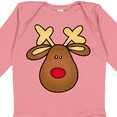 thumbnail image 4 of Inktastic Rudolph the Red Nose Reindeer Boys or Girls Long Sleeve Baby Bodysuit, 4 of 5