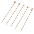 thumbnail image 1 of STARTIST 5 Pcs/ensemble Perles en Acier Inoxydable-Or Rose, 10.5cm, 1 of 9