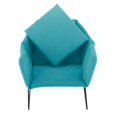 thumbnail image 4 of Canapé Miniature pour Maison de Poupée Fauteuil Mobilier pour Maison de Poupée Canapé Meuble Note : 1/6 Cyan, 4 of 9