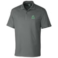 thumbnail image 2 of Men's Cutter & Buck Steel Marshall Thundering Herd DryTec Genre Textured Solid Polo, 2 of 3