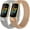 Silver+rose gold, variant on 2 Pack Bands Compatible with Fitbit Charge 5 Bands for Women Men, Stainless Steel Mesh Loop Adjustable Magnetic Metal Strap Replacement Wristband for Fitbit Charge 5 Advanced Fitness & Health Tracker