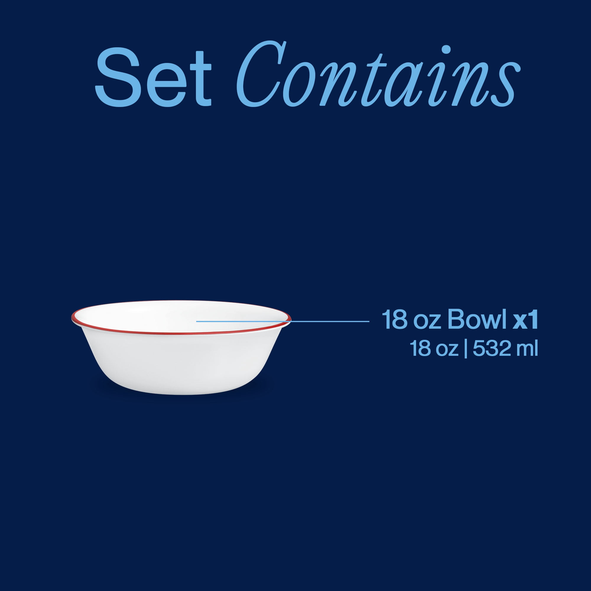 (2 pack) Corelle Livingware Splendor 18-Oz Soup Bowl