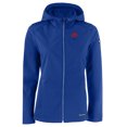 thumbnail image 2 of Women's Cutter & Buck Royal Buffalo Bills Evoke Eco Softshell Recycled Full-Zip Hoodie Jacket, 2 of 3