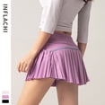thumbnail image 7 of High Waisted Pleated Sports Skorts For Women Running Skirts With Pockets Plus Size Dress, 7 of 7