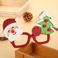 thumbnail image 1 of Nuevas gafas decoradas de Navidad, regalos de Navidad para niños de dibujos animados, suministros festivos, marcos de gafas creativos para fiestas, 1 of 4