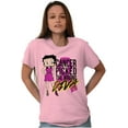 thumbnail image 4 of Betty Boop Cancer Picked Wrong Diva Women Plus Size Graphic Tee Tees Brisco Brands 2X, 4 of 5