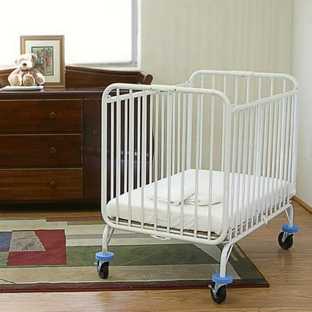 L.A. Baby Deluxe Metal Folding Holiday Crib