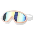 thumbnail image 1 of Lunettes de Natation Anti-Buée Étanches Grand Cadre Transparentes à la Mode pour Hommes Femmes, 1 of 5