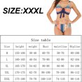 thumbnail image 2 of Conjuntos de bikini para mujer Traje de baño de dos piezas Traje de baño con cuello en V de cintura alta Trajes de baño de bikini sexy MFZFUKR BST2002380-6, 2 of 5