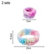 thumbnail image 2 of Juego de 2 diademas de spa, muñequeras para lavarse la cara, muñequeras de toalla, diadema para el cabello, muñequera para lavarse la cara, 2 of 6
