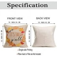 thumbnail image 4 of It‘s Fall Yall Throw Pillow Covers Cotton Linen Autumn Leaves Harvest Pumpkin Decorative Pillow Case Cushion Cover 18x18 Inch Home Square Pillowcase for Sofa Couch Bed,Its Fall Yall,A003, 4 of 6