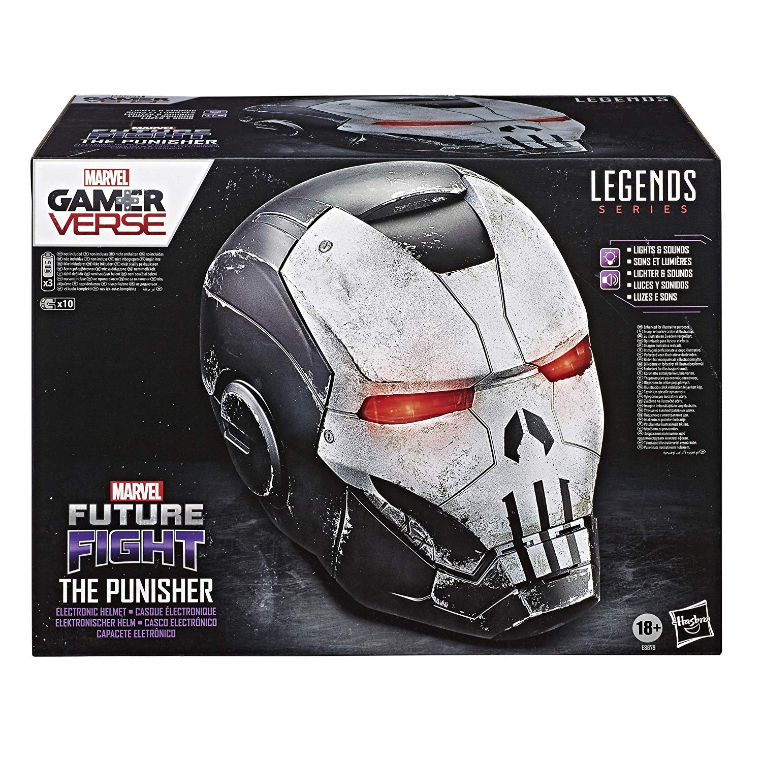 marvel legends helmet punisher