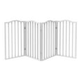 thumbnail image 3 of PETMAKER 4-Panel Indoor Foldable Pet Gate for Stairs or Doorways (White), 3 of 7