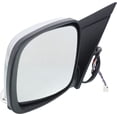 thumbnail image 2 of MIRROR Compatible For 2008-2019 Dodge Grand Caravan 2008-2016 Chrysler Town and Country Left Driver Heated Power Glass In-housing Signal Light With memory Chrome, 2 of 5