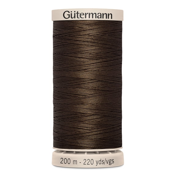 Gutermann Hand Quilting Chocolate Thread, 220 Yd.