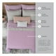 thumbnail image 4 of Set de Edredón Ligero Doble Vista con Sábanas y Fundas Real Textil (Violeta/Gris, Individual), 4 of 6