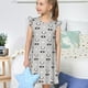 thumbnail image 4 of Fotbe Panda Bear Vestido de Dormir para Niñas de 3 a 10 Años, Mangas Cortas, Estilo Princesa, Pijama Camisón con Mangas Voladas-X-Large, 4 of 6