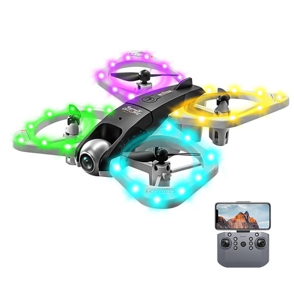 Drone RAIGNV S3 WiFi FPV Giroscopio de 6 Ejes con Cámara HD 480P Blanco