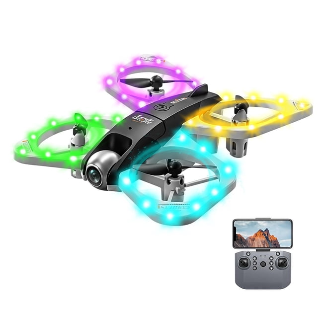 Drone RAIGNV S3 WiFi FPV Giroscopio de 6 Ejes con Cámara HD 480P Blanco