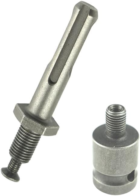 CHANCS 3/8-24UNF 1.5mm-10mm Drill Chuck Adapter Chuck Conversion Drill Sets with Chuck Key SDS Plus Shank and 1/2" Square Female Adaptor for Air Impact Wrench Drill