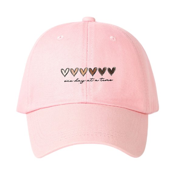Baseball Caps For Women Men Heart Dad Hat Adjustable Lightweight Cotton Unisex Cap For Sports & Everyday Wear One Size 1 pc