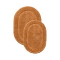thumbnail image 2 of BNM Non-Slip Washable Bath Rug Set, 20" x 30", 24" x 36", Rust, 2 of 8