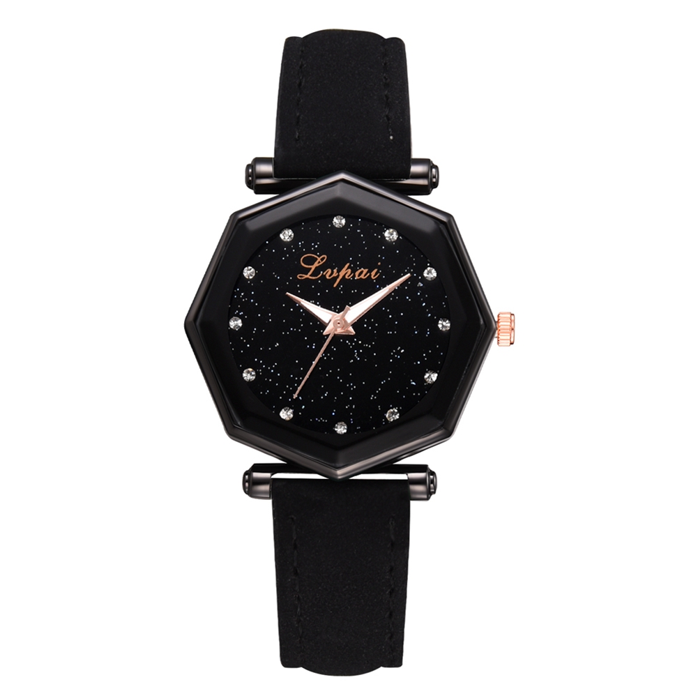 ◆ｍａｙｕｒｉａ◆ MAYUJIAA Fashionable Women Geometric Dial Watch PU Leather Strap