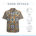 thumbnail image 7 of High Quality Hawaiian Shirts for Men Short Sleeve Aloha Beach Shirt Floral Summer Casual Button Down Shirts Blouses E9S2PK, 7 of 7