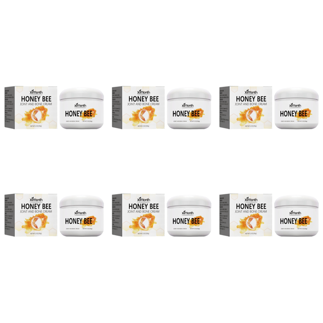 Crema para huesos de articulaciones de abeja 59g Terapia de tratamientos de masaje con miel