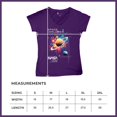thumbnail image 7 of NASA Space Explorer Women's V-Neck T-shirt Universe Astronaut Galaxy Planet Saturn, 7 of 7