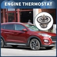 thumbnail image 3 of Termostato de coche Termostatos de refrigerante del motor para Kia Rondo 2.4L 2007-2009 No.2550025001 1 Pcs, 3 of 6