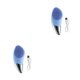 thumbnail image 4 of sweethay Cepillo de de cara Masajeador de cuidado de la piel facial Cepillo de silicona de de cara recargable eléctrico Azul 2Conjunto, 4 of 6