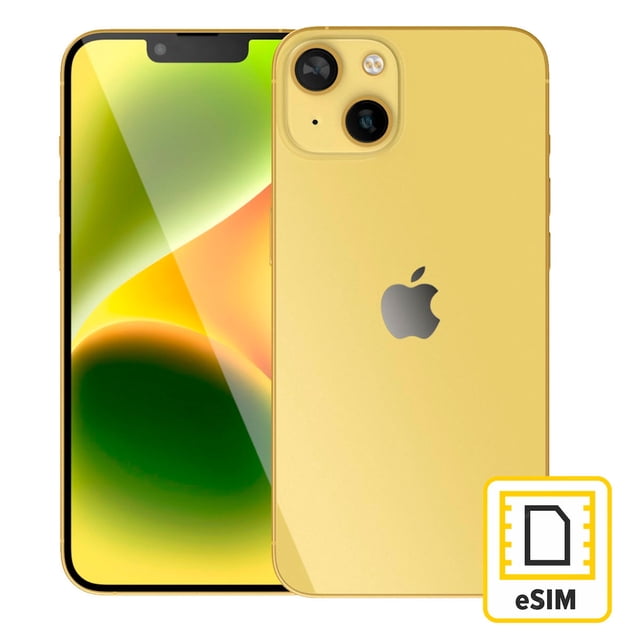 iPhone 14 Plus 128 Gb Amarillo Reacondicionado Tipo A eSIM Apple