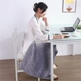 thumbnail image 3 of Votnto Portable Heated Blanket, 29.5x47.2inch USB Heated Blanket, Cordless Electric Blanket, Machine Washable Extremely Soft & Comfortable, for Home Travel Office, 3 of 8