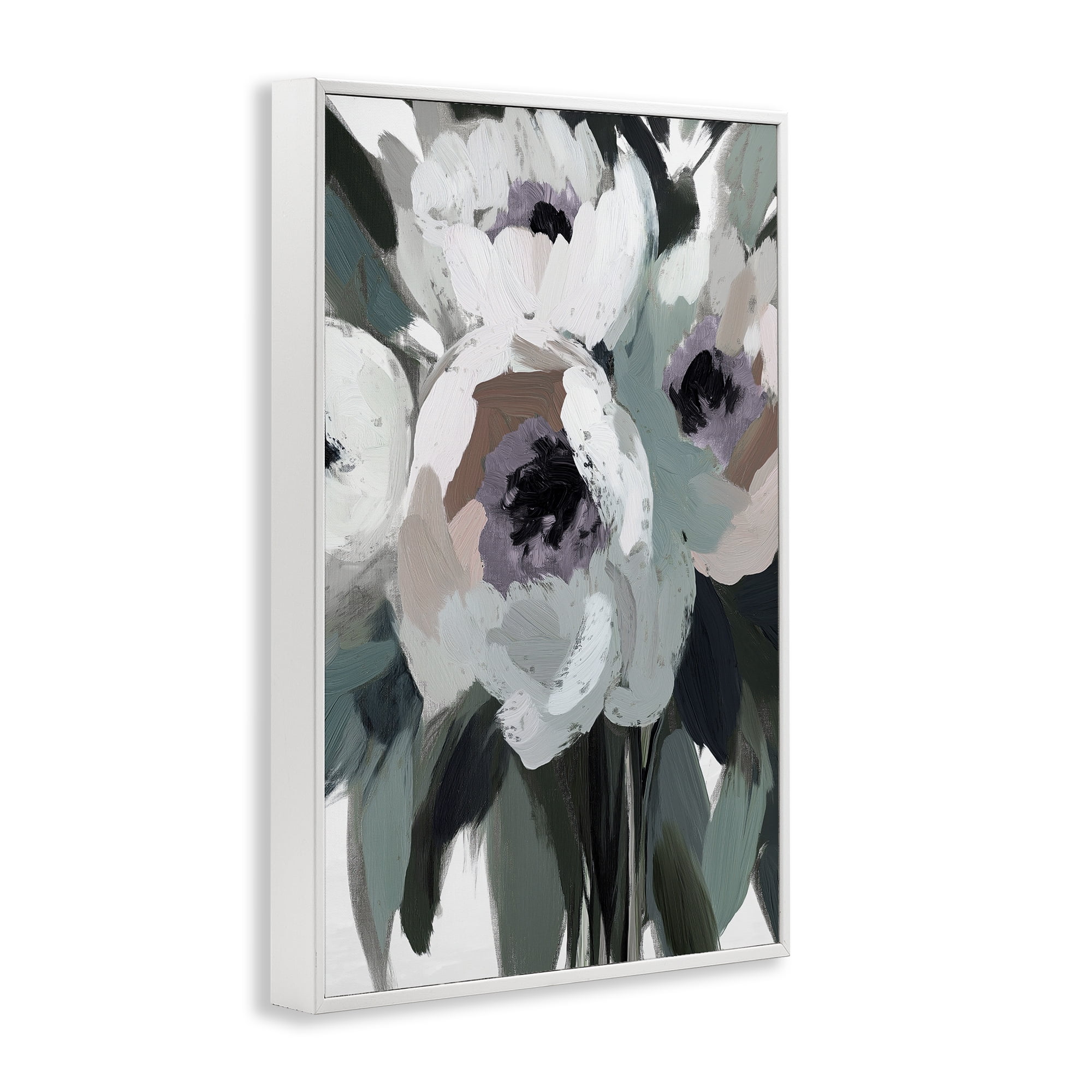 The Absence of Sorrow White Framed Giclee Art, design by Annabelle Hall