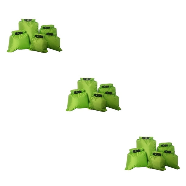 Bolsa seca impermeable Wosthever 5 piezas Verde