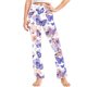 thumbnail image 2 of Odeerbi 2-13 Años Niñas Pantalones de Yoga de Pierna Ancha Entrenamiento Baile Deporte Atlético Pantalones Elasticidad Lindo Cintura Alta Pantalones de Pierna Recta, 2 of 9