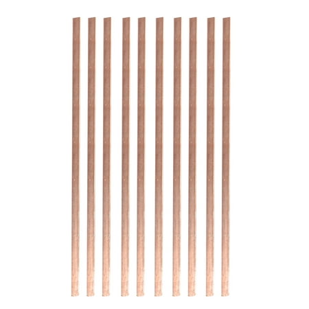 

MRULIC Electrical Tools High Quality Copper Electrode Thickness 1mm x 3mm Wide length 400mm 10PCS household tools + B